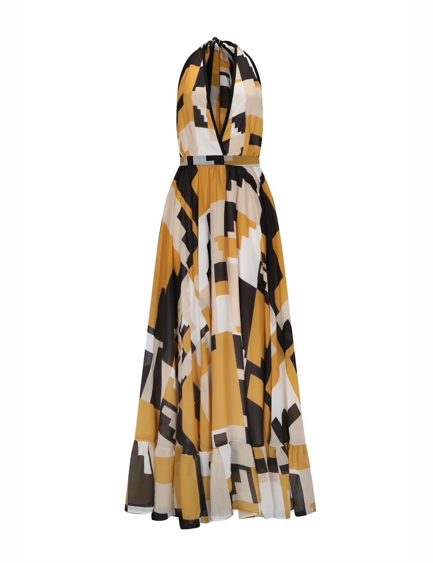 Labyrinth Balkanico Dress - Dijon