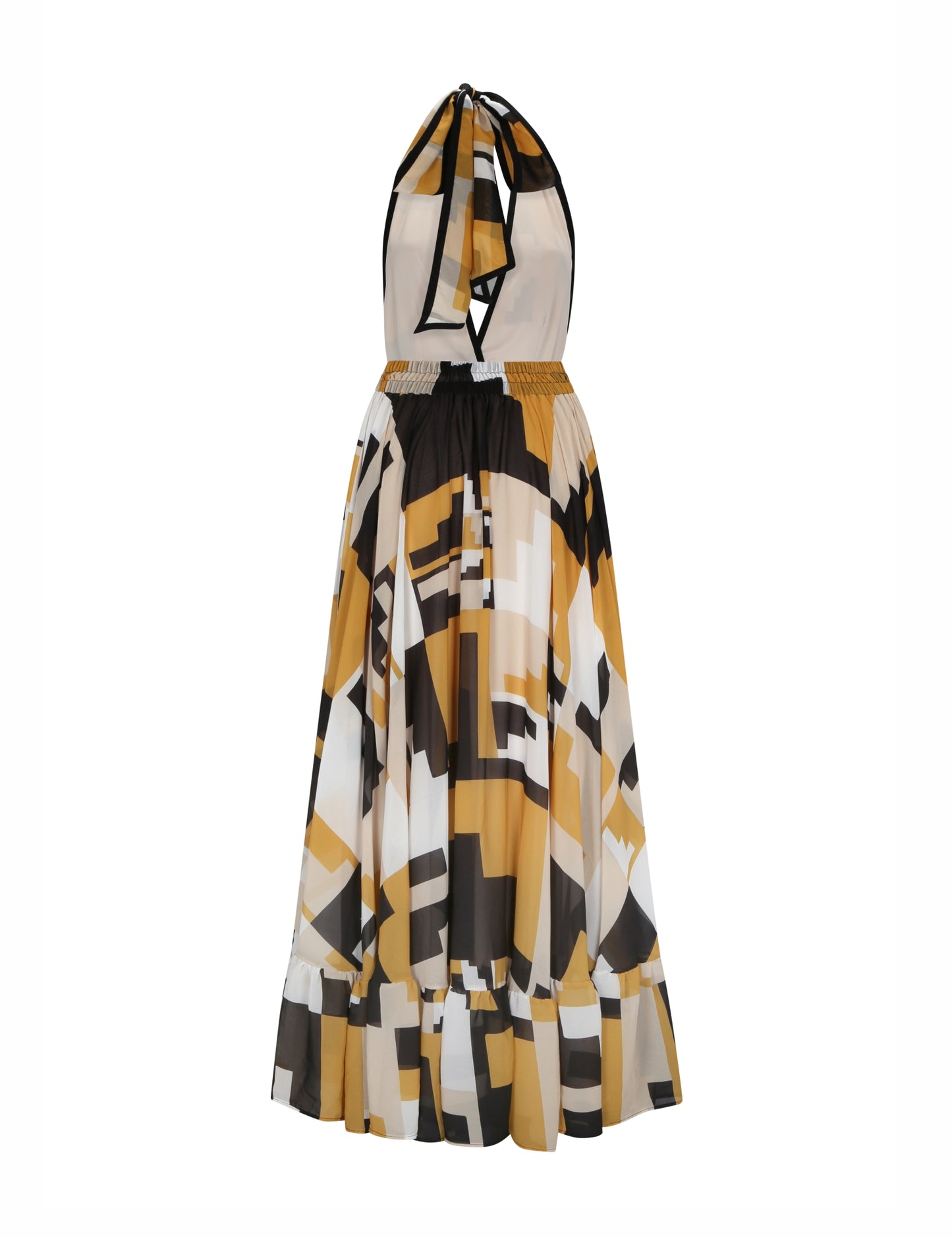 Labyrinth Balkanico Dress - Dijon