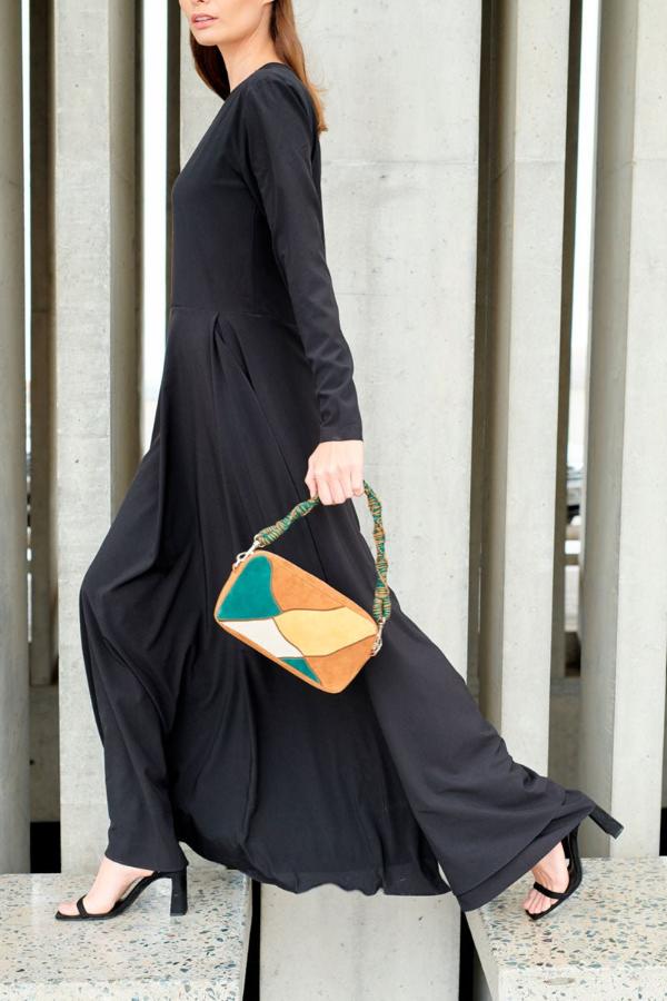 The History Bag - Camel/Green