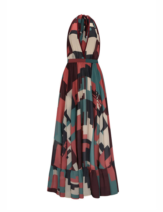 Labyrinth Balkanico Dress  - Pale Pink